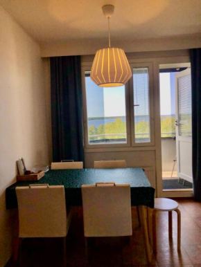 Two bedroom apartment Best view to the sea Glassed Balcony FREE PRIVATE PARKING